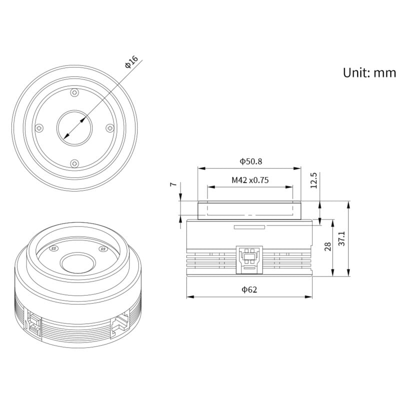 ZWO Camera ASI 676 MM Mono