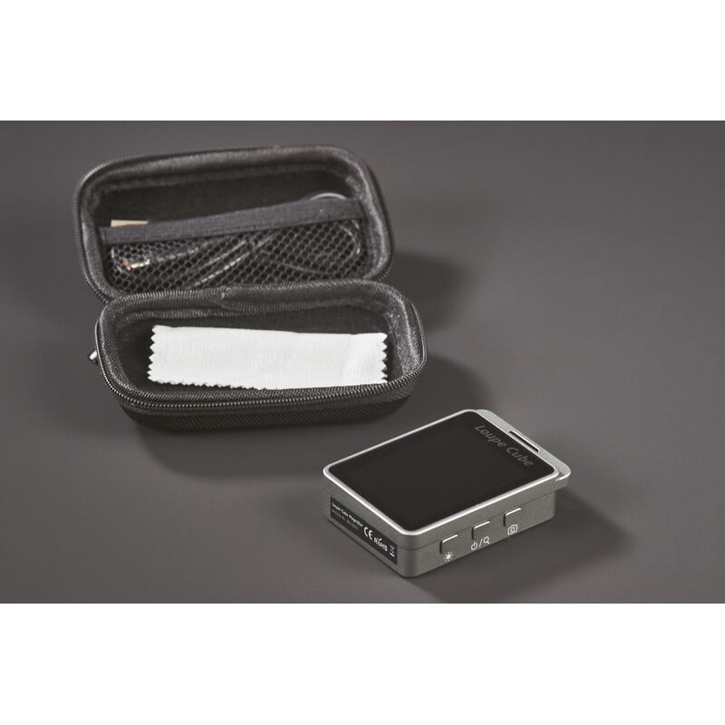 FPS Magic Loupe Cube elektronische vergrootglazen – compact, 7x tot 19x zoom, UV-licht & 2,4-inch display