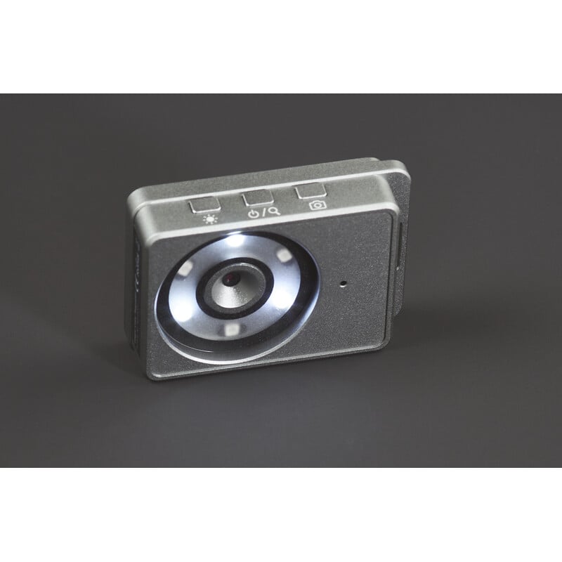 FPS Magic Loupe Cube elektronische vergrootglazen – compact, 7x tot 19x zoom, UV-licht en 2,4-inch display, incl. SD-kaart