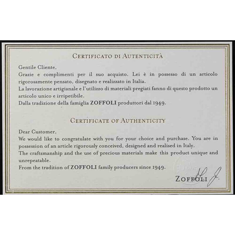 Zoffoli living Globe James Cook Goud/Wit 33 cm