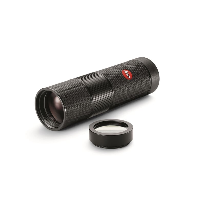 Leica Monoculair Monovid 8x25 zwart met lederen bekleding