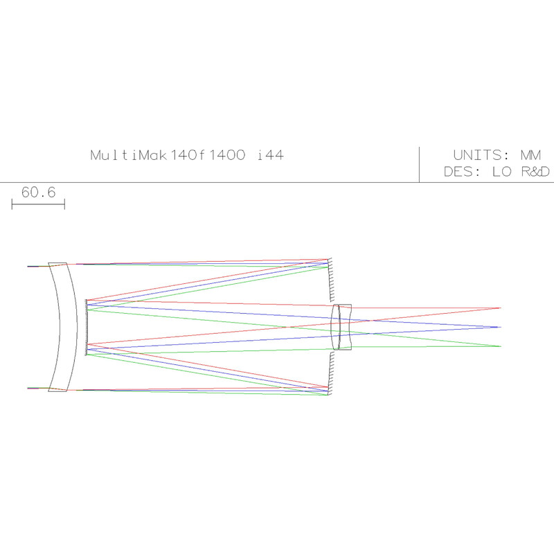 LOic Maksutov telescoop MC 140/1400 MultiMak i44