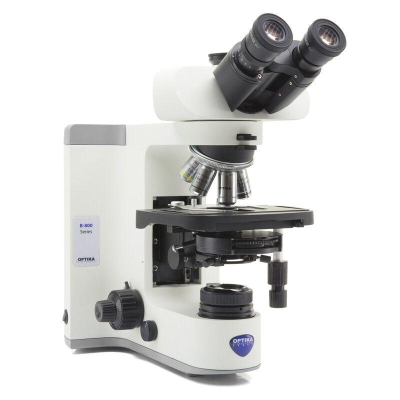 Optika Microscoop B-810PH, trino, HF, PH, (DF), infinity, plan, 100-1000x, LED