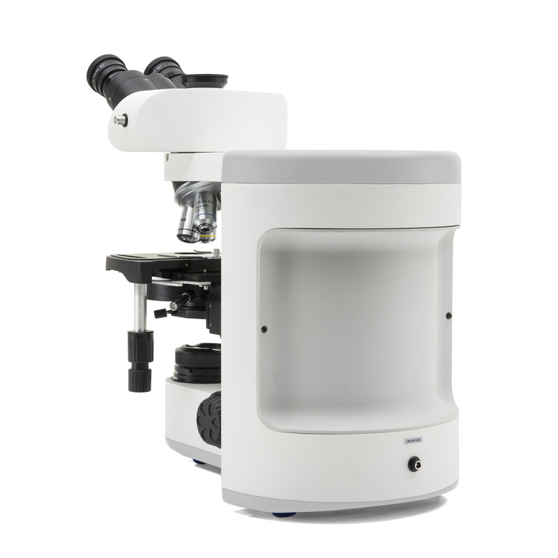 Optika Microscoop B-810LD4-SA, trino, HF, FL, infinity, plan F, 40-1000x, LED, blauwe & groene LED-filterkubus
