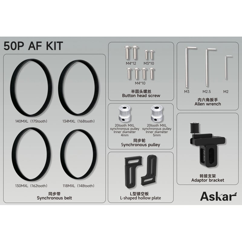 Askar Motoranbaukit für 50P