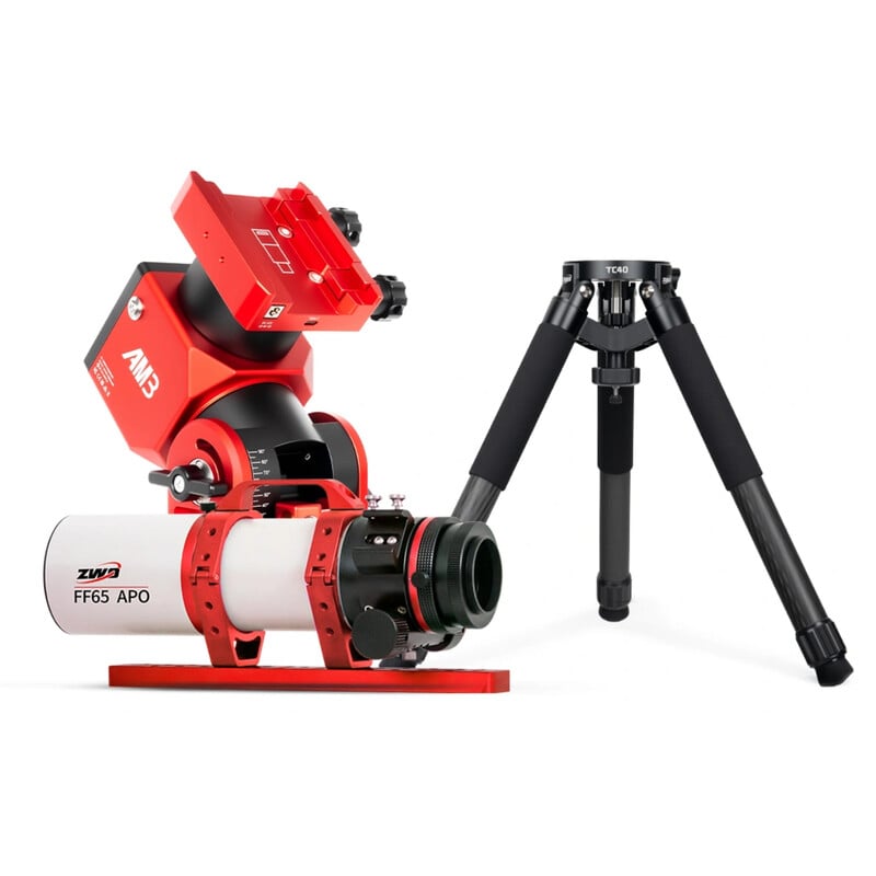 ZWO Apochromatische refractor AP 65/416 FF65 AM3N TC40