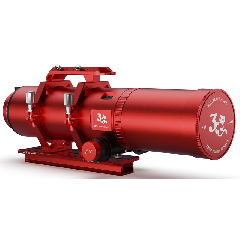 William Optics Apochromatische refractor AP 91/448 RedCat 91 WIFD 30th Anniversary Limited Edition
