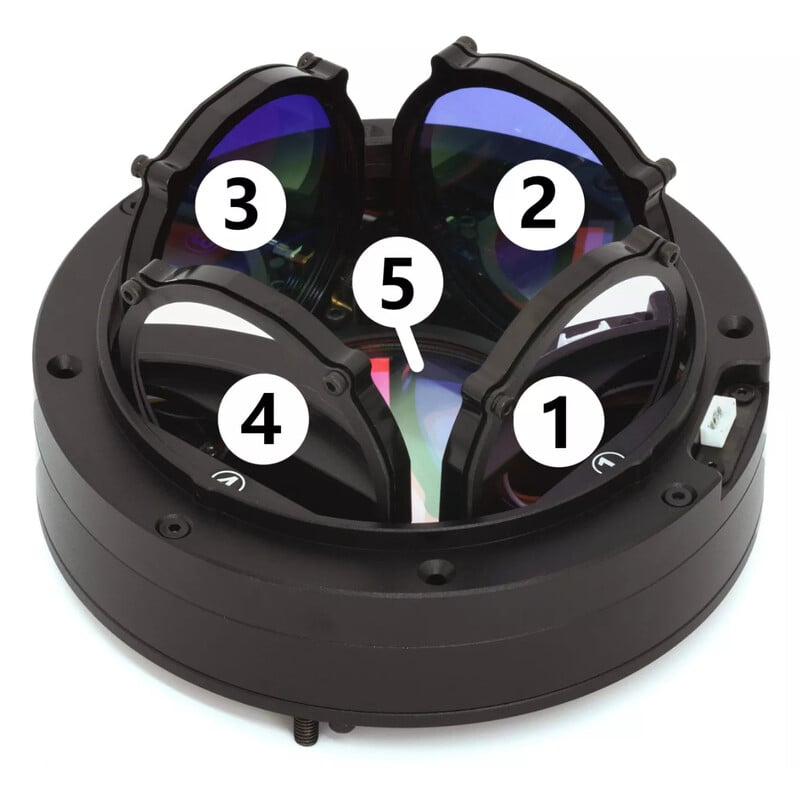 Wanderer Astro Filterwiel Cube voor Celestron RASA 1100 en 3600