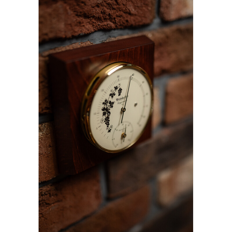 Fischer Weerstation Wijnkelder-hygrothermometer