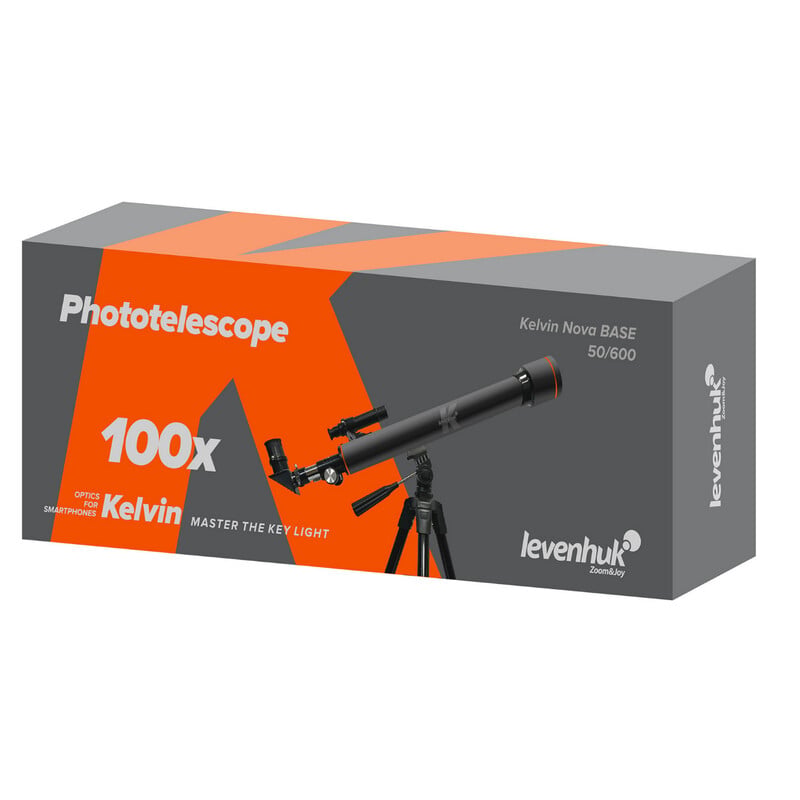 Levenhuk Telescoop AC 50/600 Kelvin Nova BASE