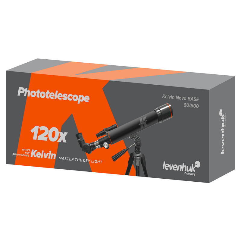 Levenhuk Telescoop Teleskop AC 60/500 Kelvin Nova BASE
