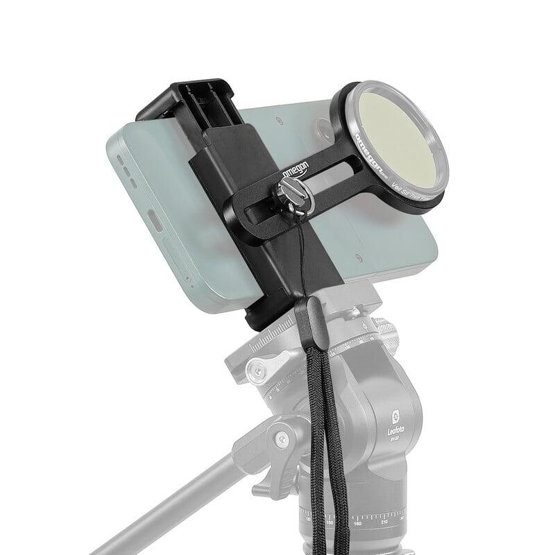 Omegon Zonnefilters Luxe smartphone-filterhouder met klem
