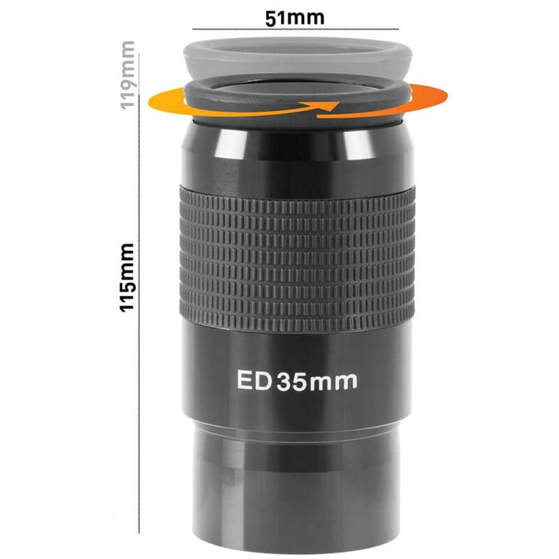 Oculair PARACOR UFL 35 mm 2"