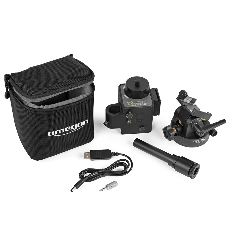Omegon Montering Segugio Tracker-set met polar wedge en poolzoeker