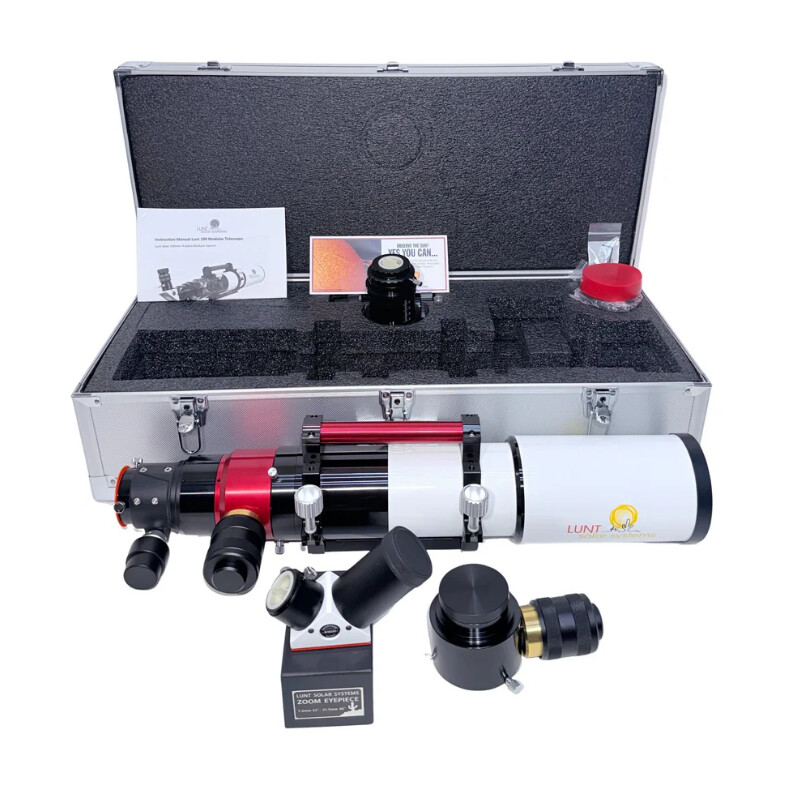 Lunt Solar Systems Zonnetelescoop ST 100/700 LS100MT Ha / B1800 PT DS Premium PLUS Kit