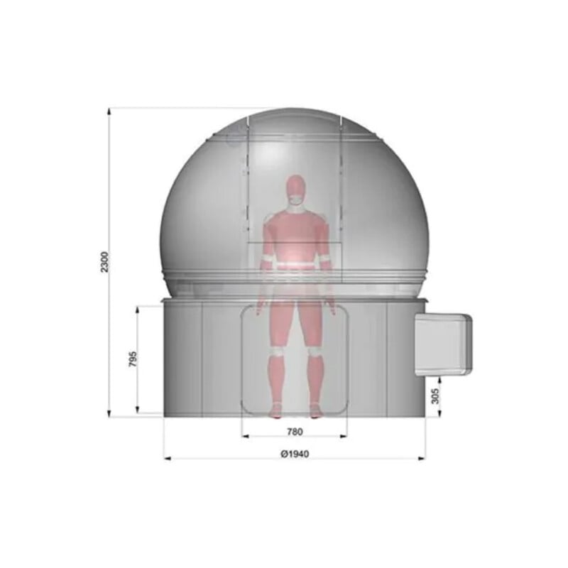 ScopeDome 2M Tower 80H