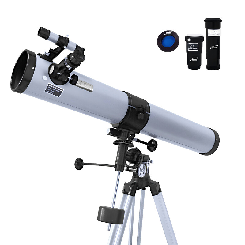 Seben 76/900 reflectortelescoop spiegeltelescoop zoeker astronomie